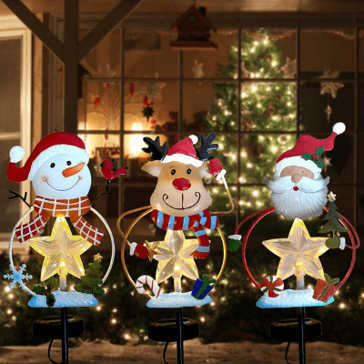ILOVERD Solar Christmas Decorations