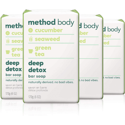 Method Cleaning Products Bar Soap Deep Detox