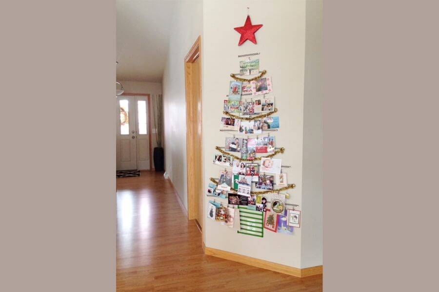 Washi Tree DIY Christmas Decorations