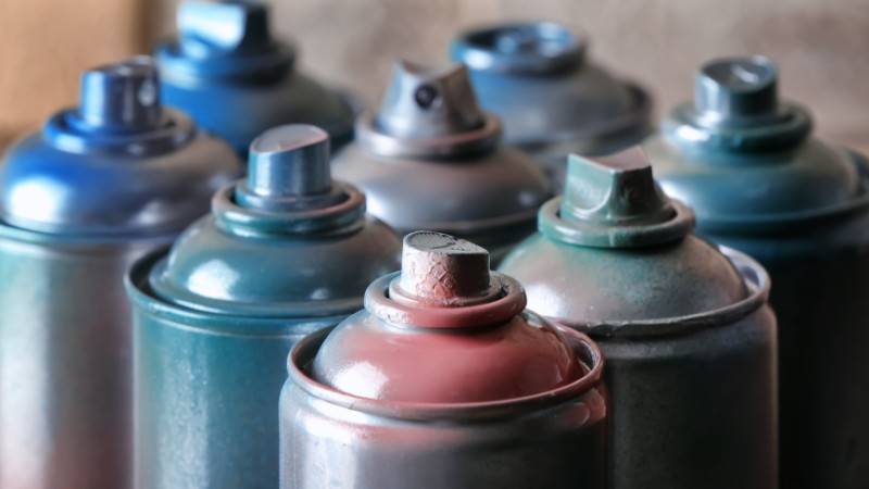 Aerosol Paint Cans recycling