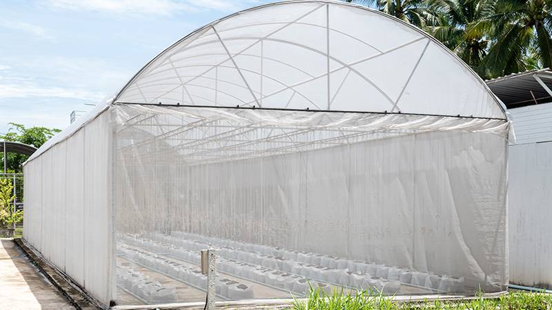 Greenhouse shade cloth