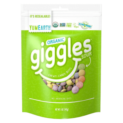YumEarth Organic Giggles Sour Chewy Candy