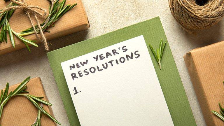 sustainable new years resolutions